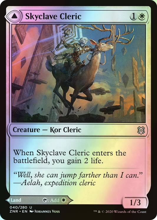 Skyclave Cleric // Skyclave Basilica (ZNR) #40 [EN/F]