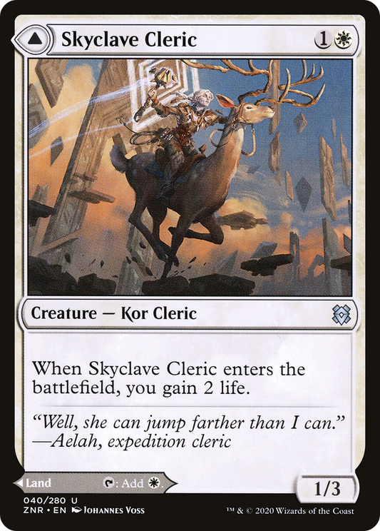 Skyclave Cleric // Skyclave Basilica (ZNR) #40 [EN/N]