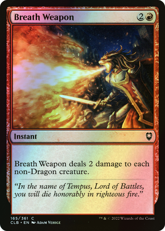 Breath Weapon (CLB) #165 [EN/F]