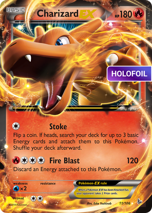 Charizard-EX (FLF) #11 [EN/H]