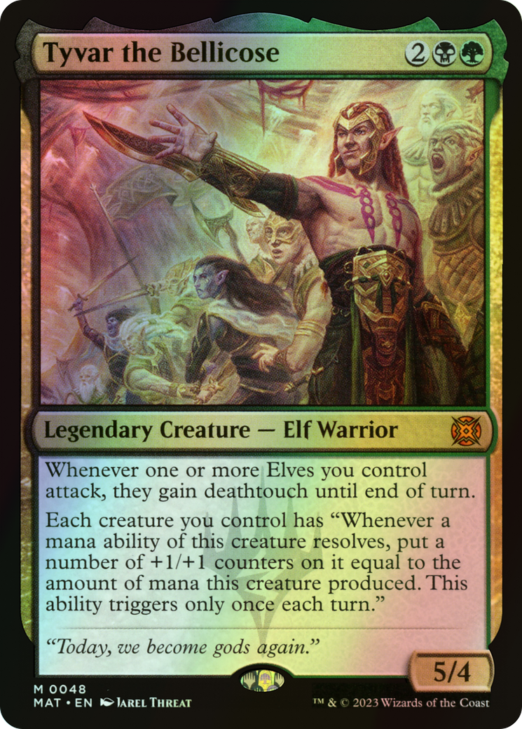 Tyvar the Bellicose (MAT) #48 [EN/F] s/o