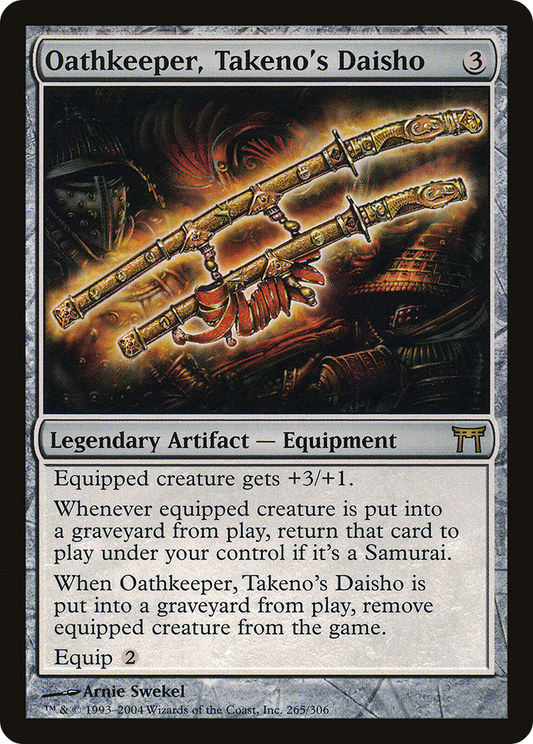 Oathkeeper, Takeno's Daisho (CHK) #265 [EN/N]