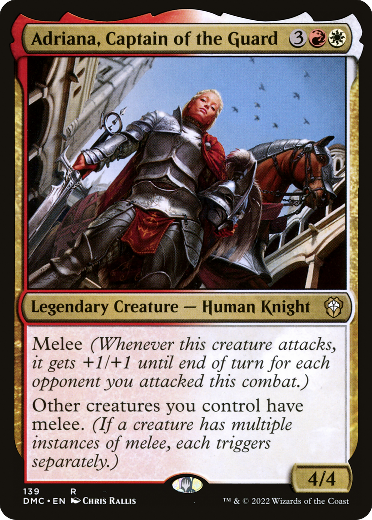 Adriana, Captain of the Guard (DMC) #139 [EN/N]