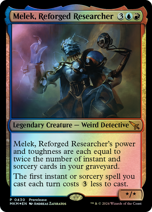 Melek, Reforged Researcher (MKM) #430 [EN/F]