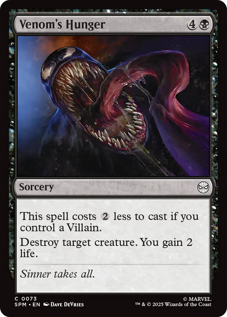Venom's Hunger (SPM) #73 [EN/N]