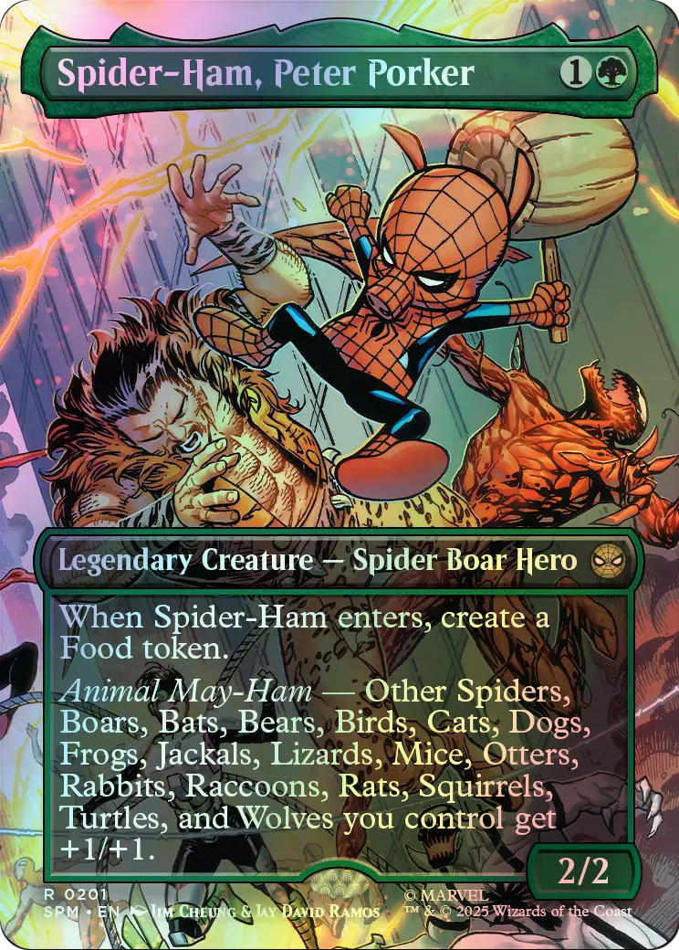 Spider-Ham, Peter Porker (SPM) #201 [EN/F] s/o