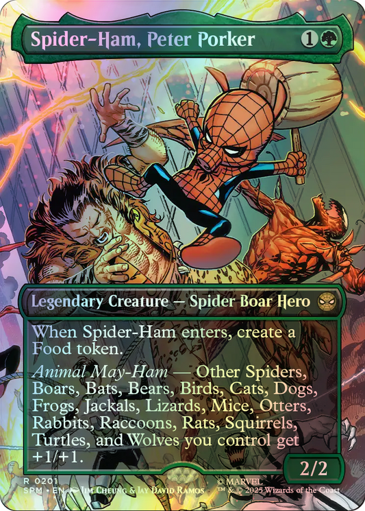 Spider-Ham, Peter Porker (SPM) #201 [EN/F] s/o
