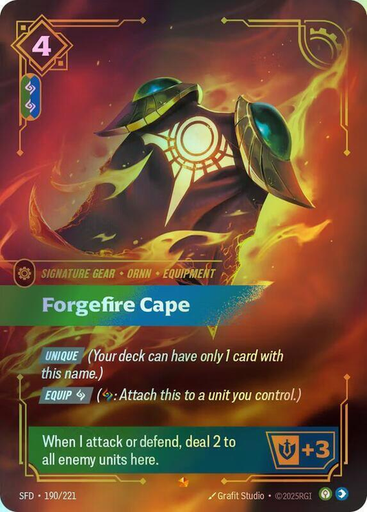 Forgefire Cape (SFD) #190 [EN/F] s/o