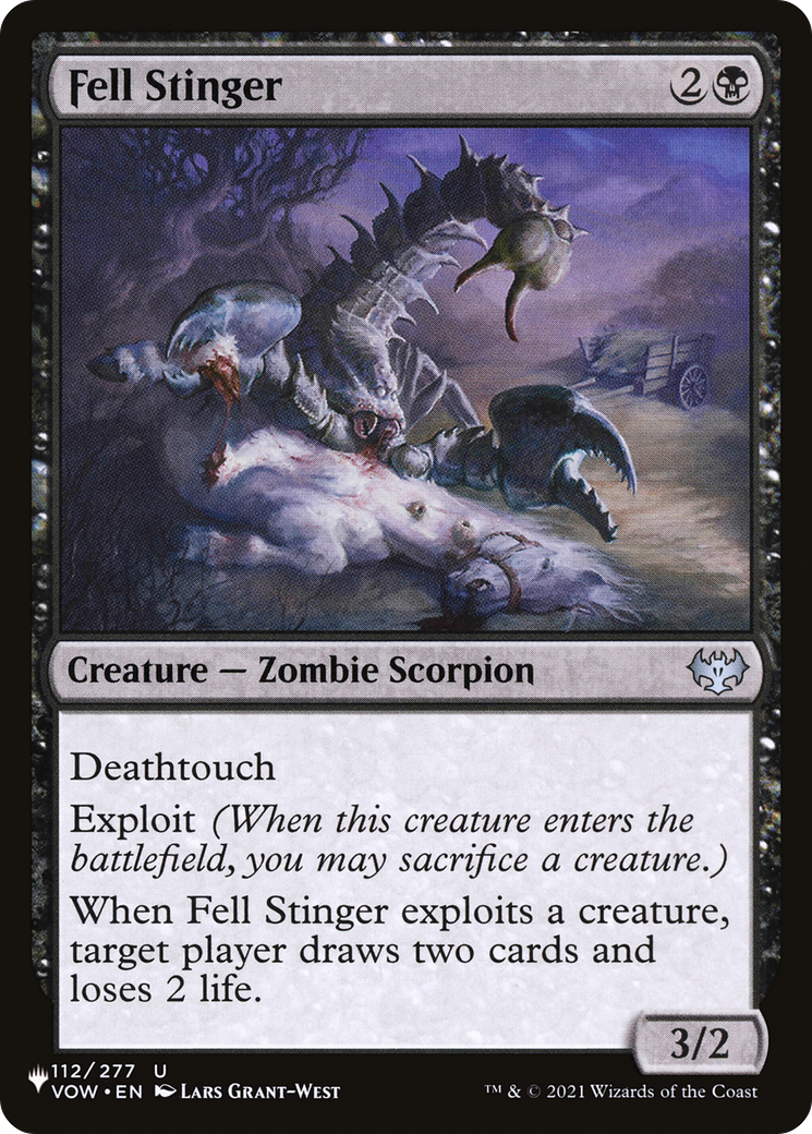 Fell Stinger (PLST) #VOW-112 [EN/N] s/o