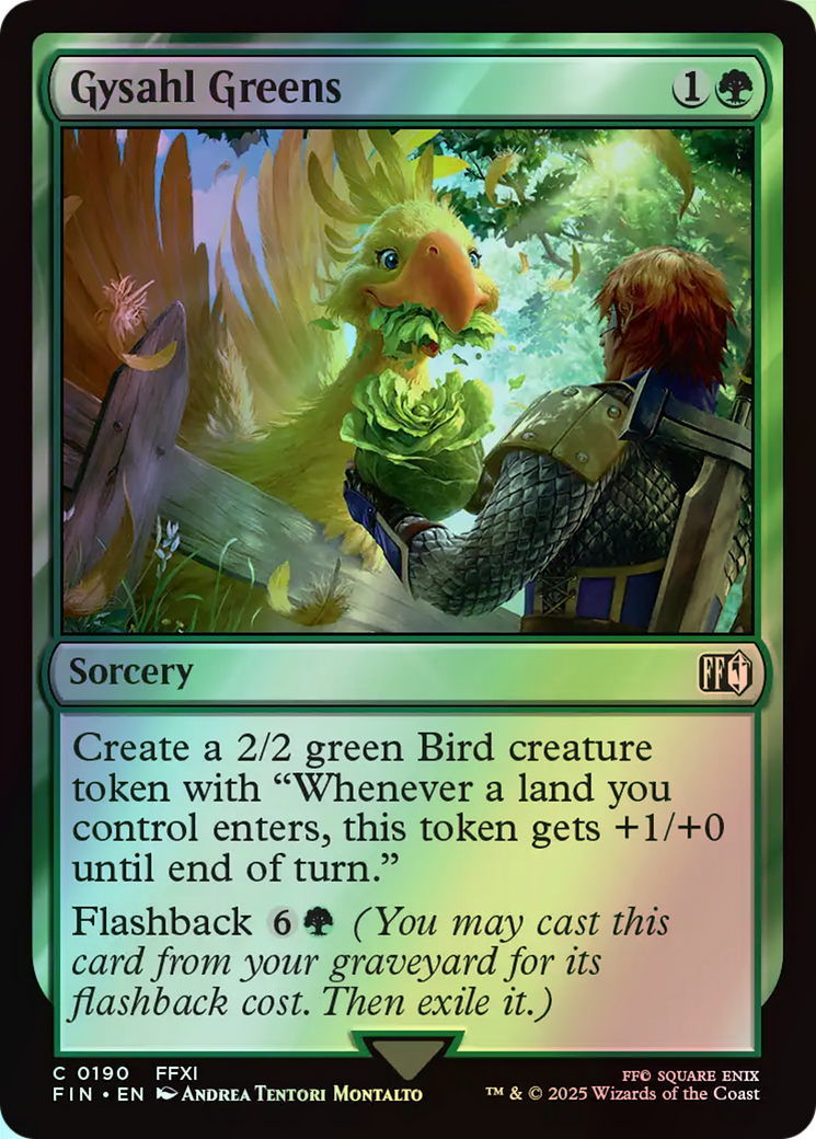 Gysahl Greens (FIN) #190 [EN/F]