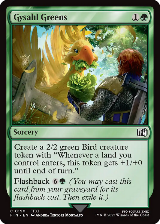 Gysahl Greens (FIN) #190 [EN/N]
