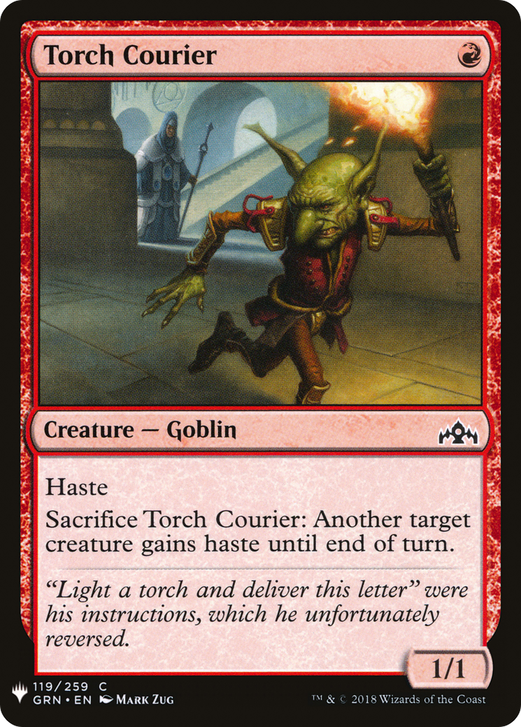 Torch Courier (PLST) #GRN-119 [EN/N] s/o