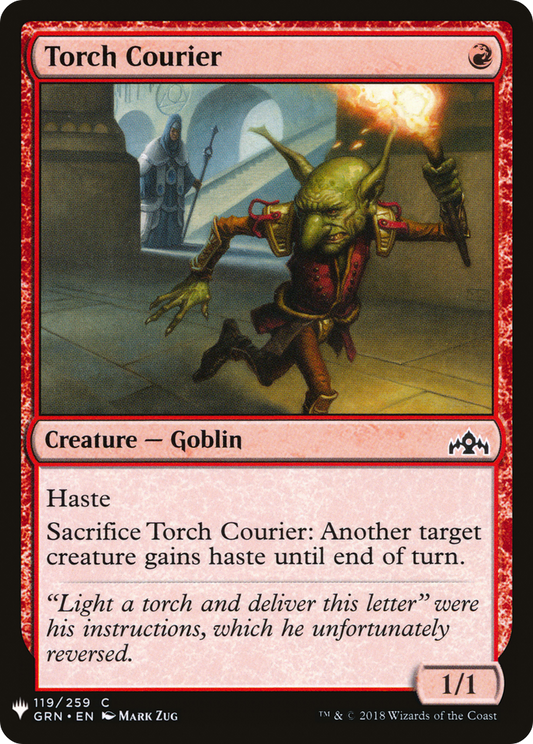 Torch Courier (PLST) #GRN-119 [EN/N] s/o