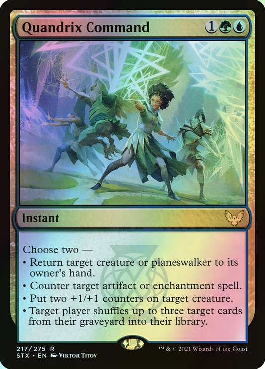 Quandrix Command (STX) #217 [EN/F]