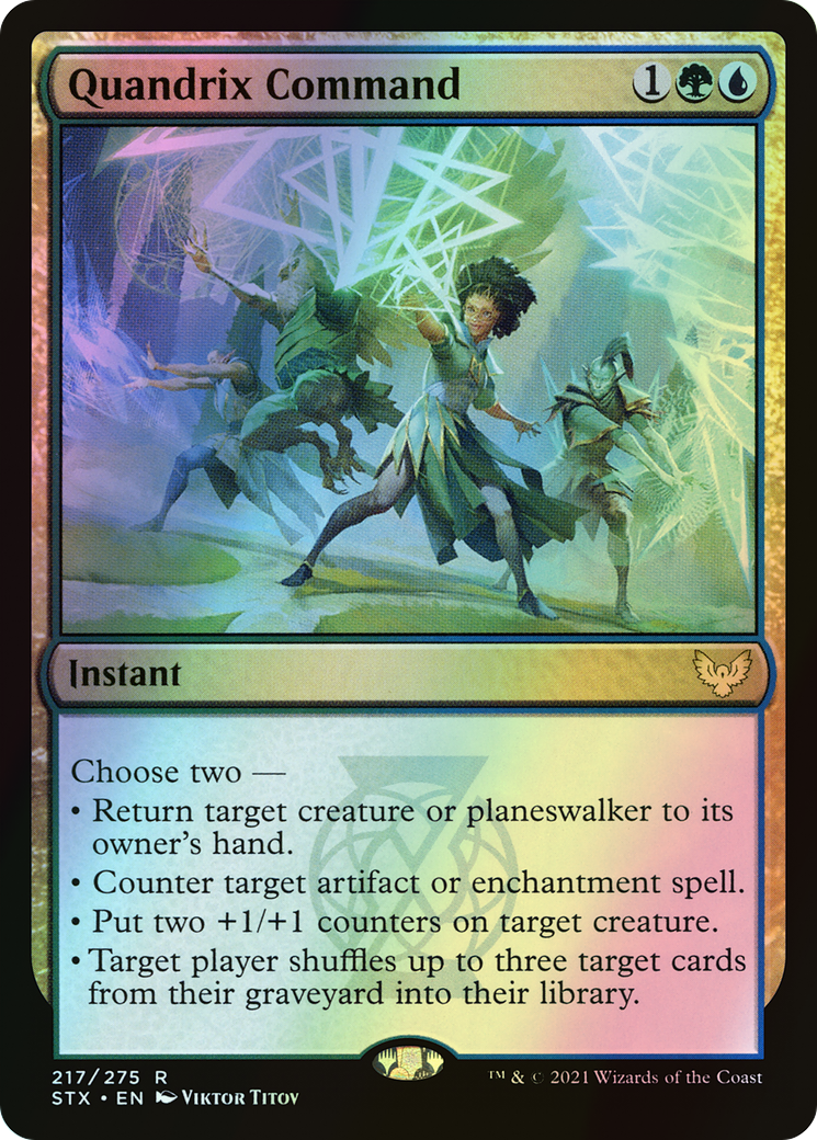 Quandrix Command (STX) #217 [EN/F]