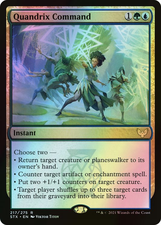 Quandrix Command (STX) #217 [EN/F]