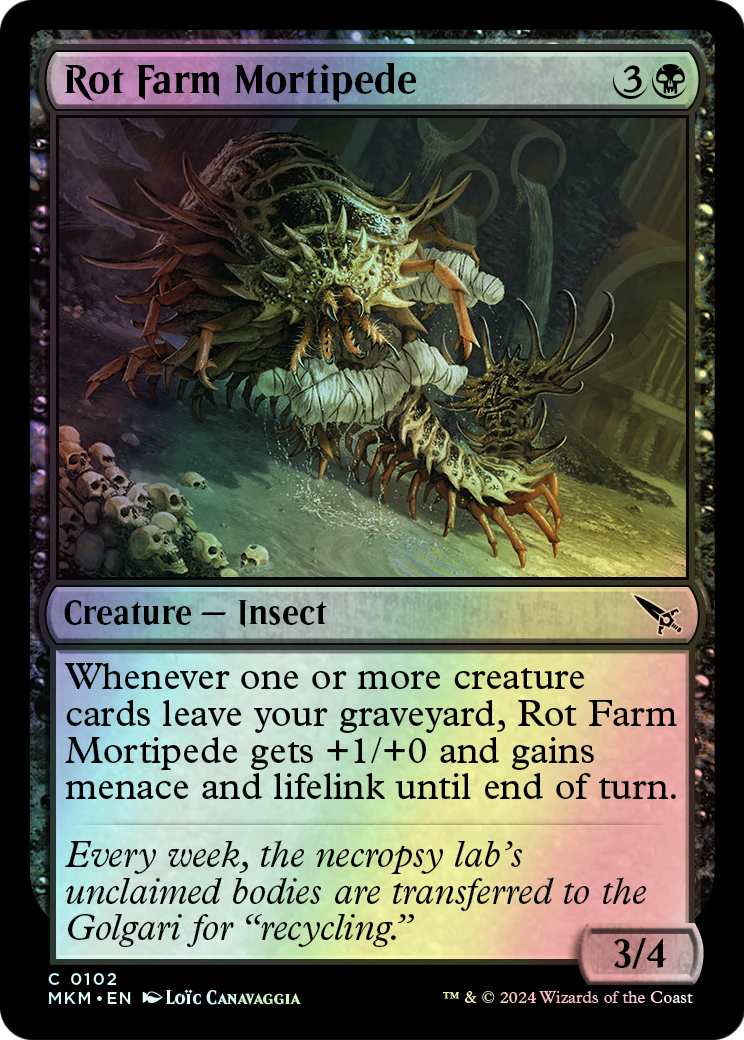 Rot Farm Mortipede (MKM) #102 [EN/F]