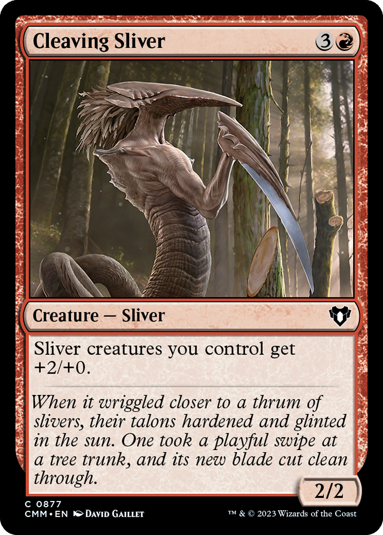 Cleaving Sliver (CMM) #877 [EN/N]