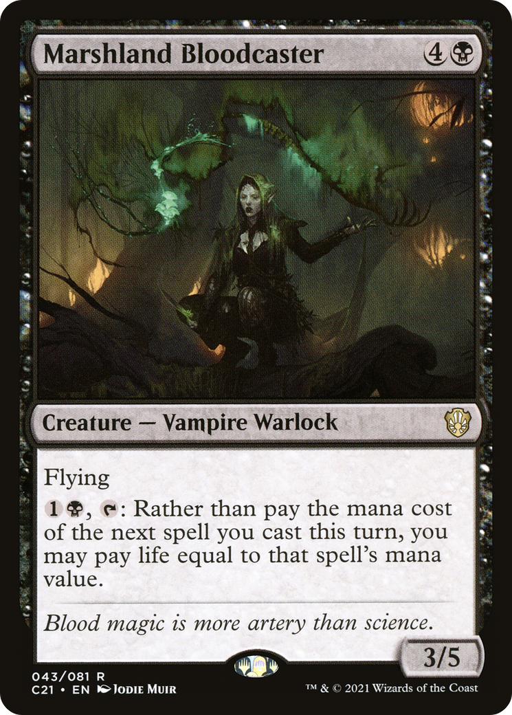 Marshland Bloodcaster (C21) #43 [EN/N]