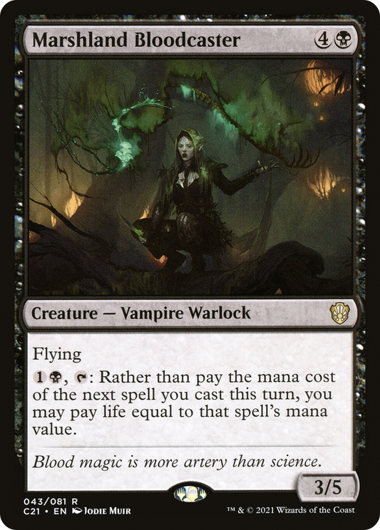 Marshland Bloodcaster (C21) #43 [EN/N]