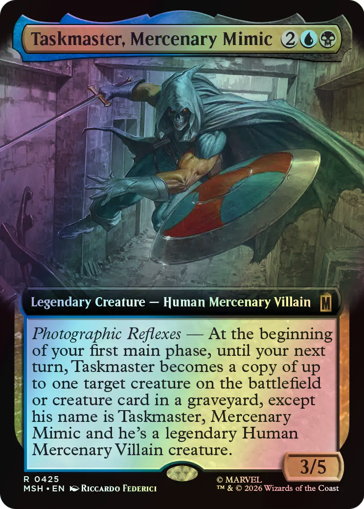 Taskmaster, Mercenary Mimic (MSH) #425 [EN/F]