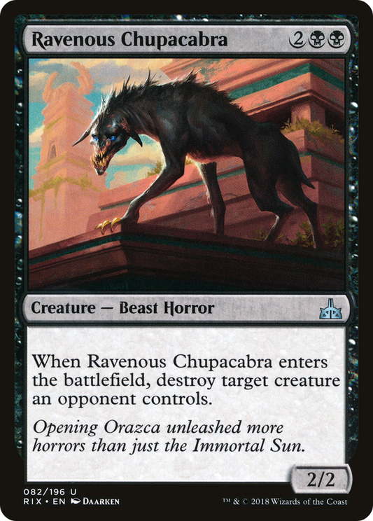 Ravenous Chupacabra (RIX) #82 [EN/N] s/o