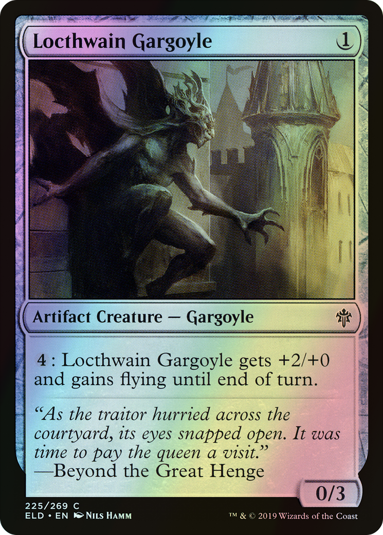 Locthwain Gargoyle (ELD) #225 [EN/F]