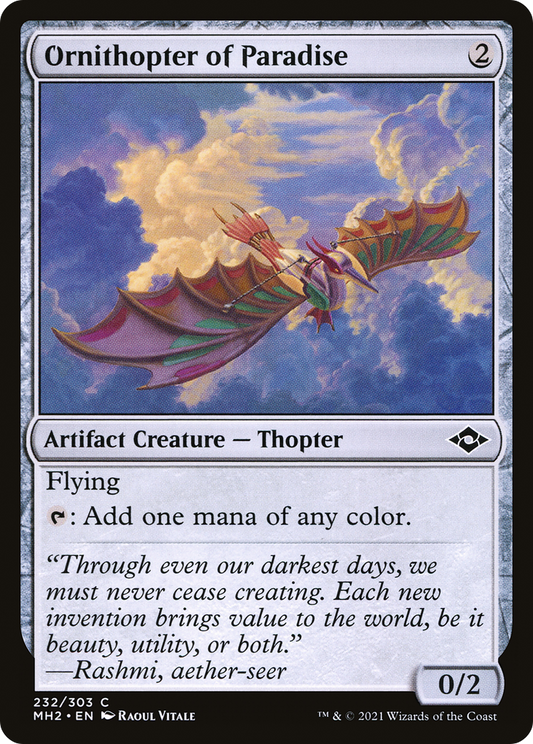Ornithopter of Paradise (MH2) #232 [EN/N]