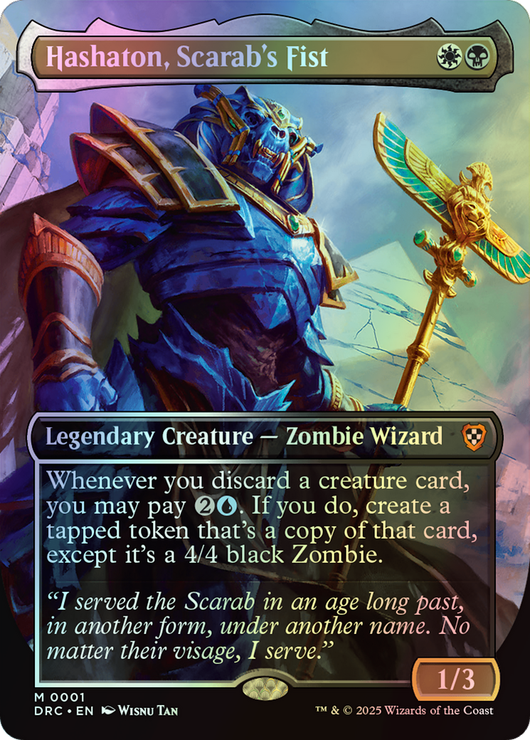 Hashaton, Scarab's Fist (DRC) #1 [EN/F] s/o