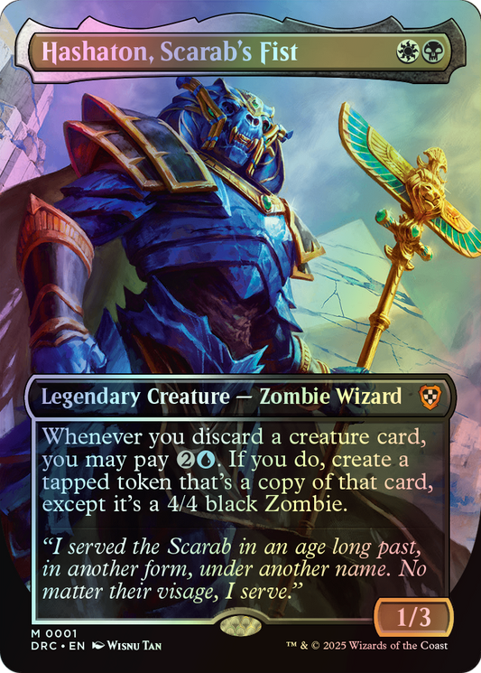 Hashaton, Scarab's Fist (DRC) #1 [EN/F] s/o