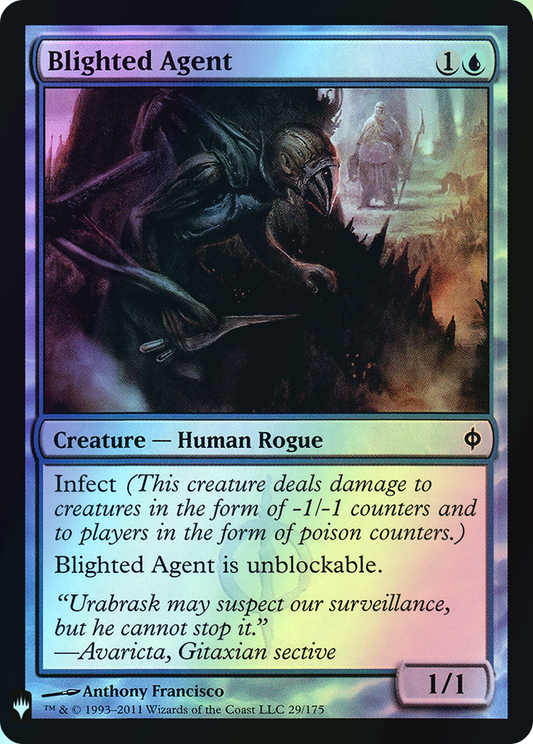 Blighted Agent (PLST) #NPH-29 [EN/F] s/o