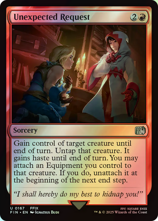 Unexpected Request (FIN) #167 [EN/F] s/o