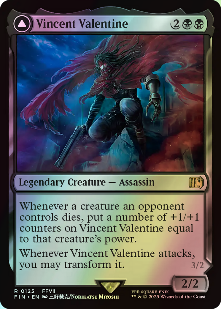 Vincent Valentine // Galian Beast (FIN) #125 [EN/F] s/o