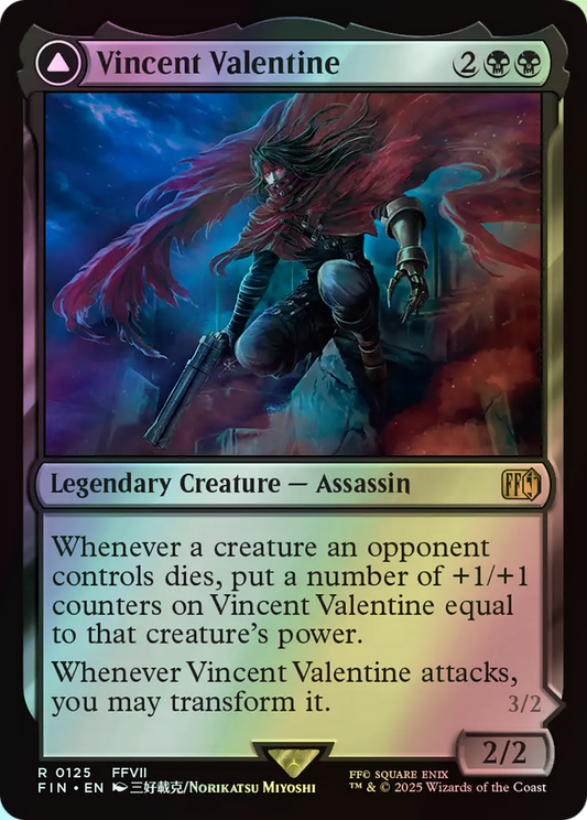 Vincent Valentine // Galian Beast (FIN) #125 [EN/F] s/o