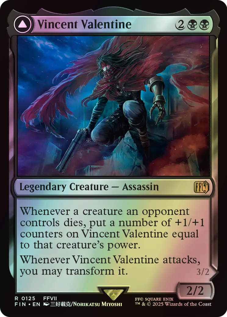 Vincent Valentine // Galian Beast (FIN) #125 [EN/F] s/o