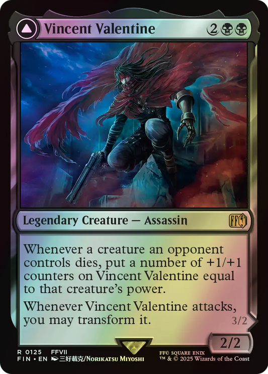 Vincent Valentine // Galian Beast (FIN) #125 [EN/F] s/o