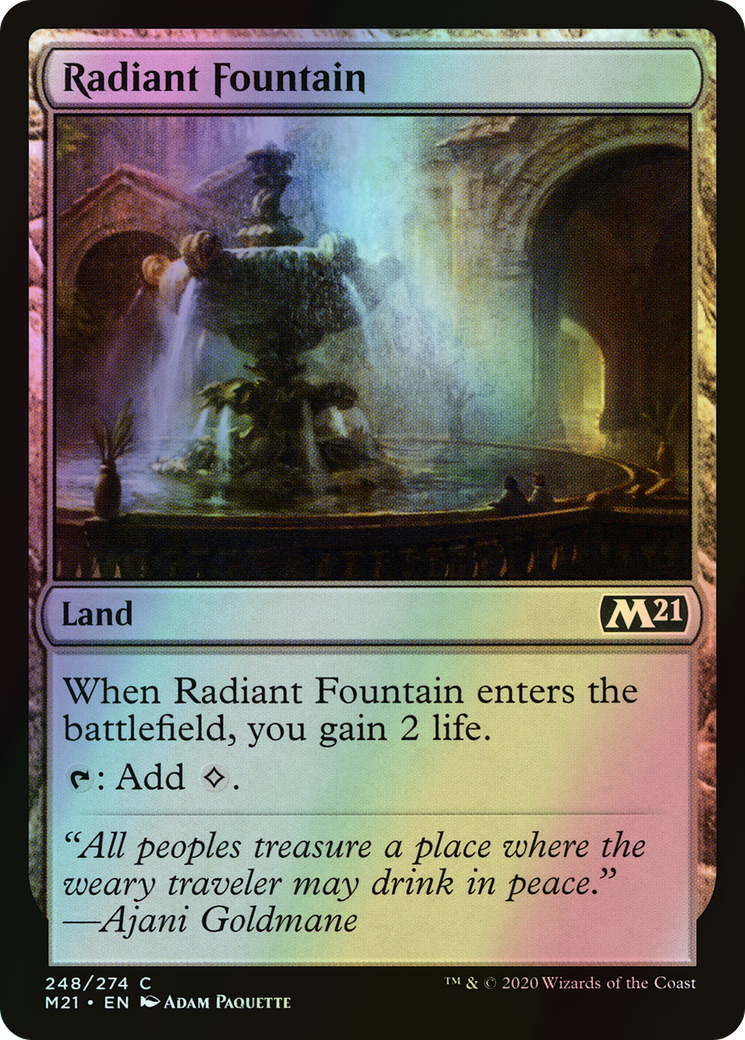 Radiant Fountain (M21) #248 [EN/F] s/o