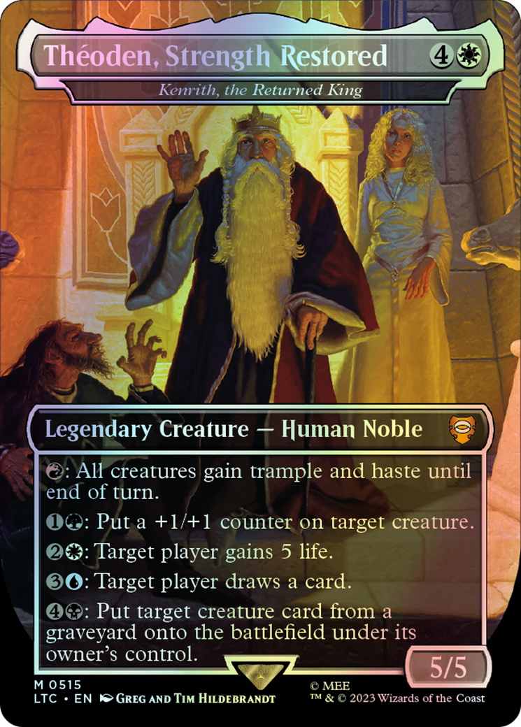 Kenrith, the Returned King - Silver Foil (LTC) #515 [EN/F] s/o