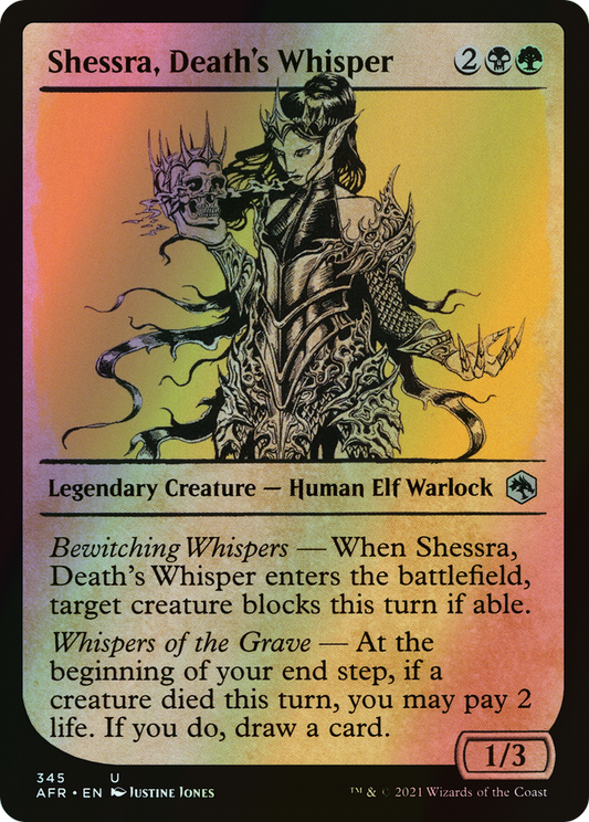 Shessra, Death's Whisper (AFR) #345 [EN/F]