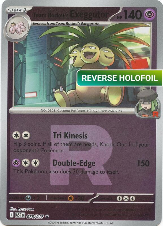 Team Rocket's Exeggutor (Team Rocket) (ASC) #078_V2 [EN/R]
