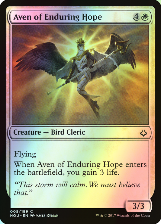 Aven of Enduring Hope (HOU) #5 [EN/F]