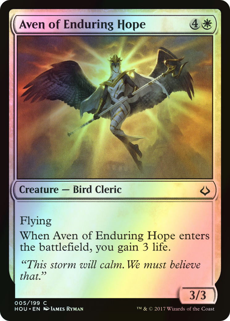 Aven of Enduring Hope (HOU) #5 [EN/F]