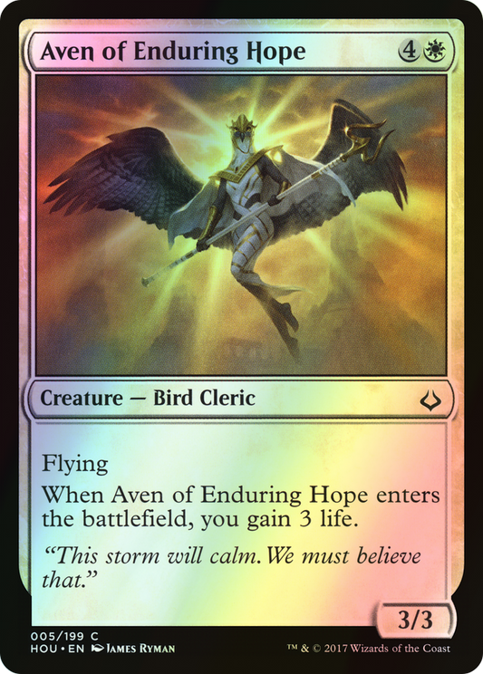 Aven of Enduring Hope (HOU) #5 [EN/F]