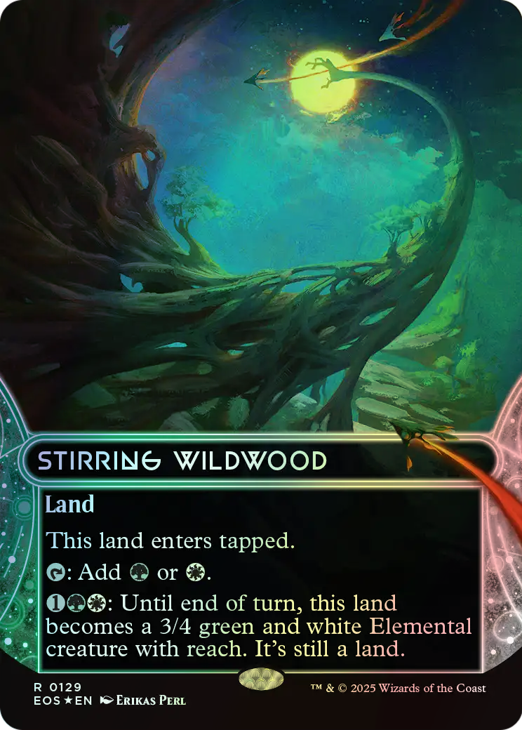 Stirring Wildwood - Galaxy Foil (EOS) #129 [EN/F]