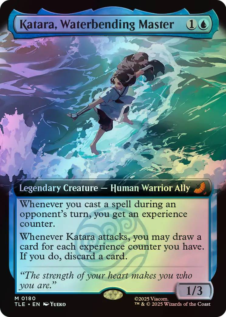 Katara, Waterbending Master (TLE) #180 [EN/F]