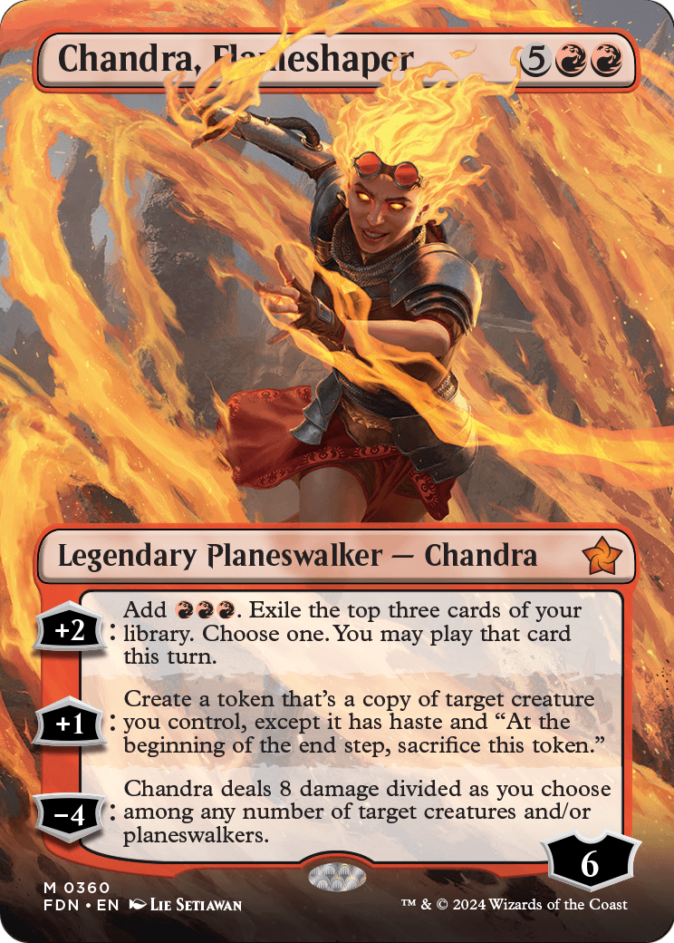 Chandra, Flameshaper (FDN) #360 [EN/N]