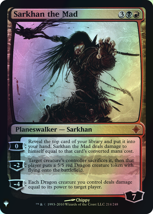 Sarkhan the Mad (PLST) #ROE-214 [EN/F]