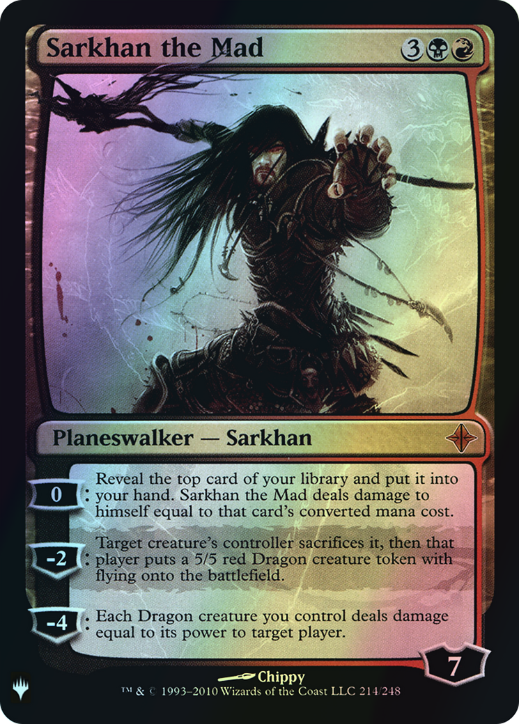 Sarkhan the Mad (PLST) #ROE-214 [EN/F]