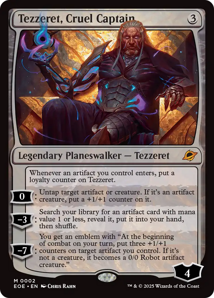 Tezzeret, Cruel Captain (EOE) #2 [EN/N] s/o