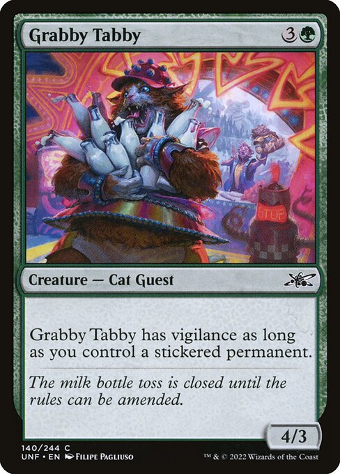 Grabby Tabby (UNF) #140 [EN/N]